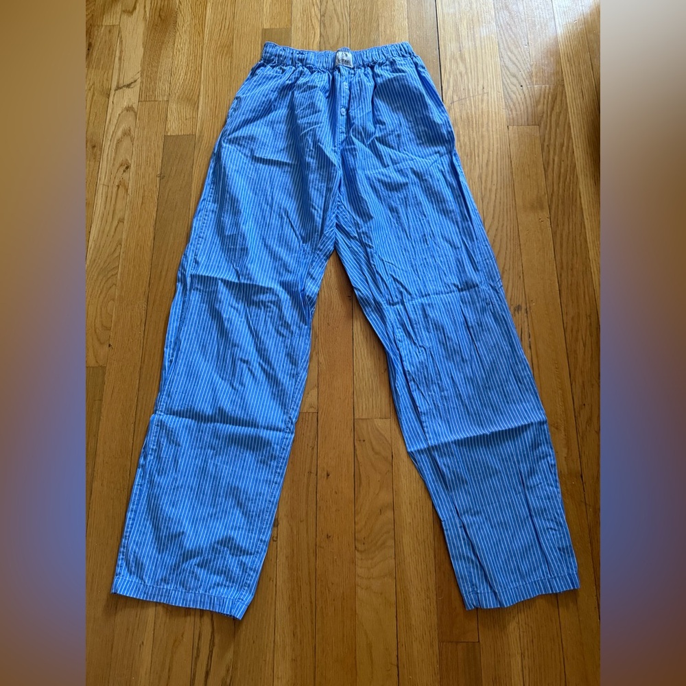 PARKE Blue Striped Woman’s Pants